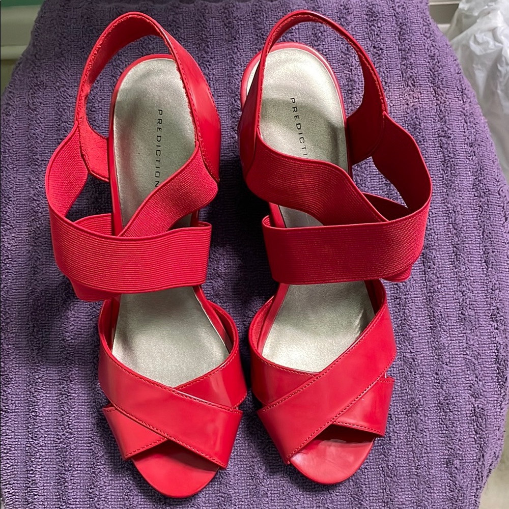Predictions Bold Red Women's Sandals